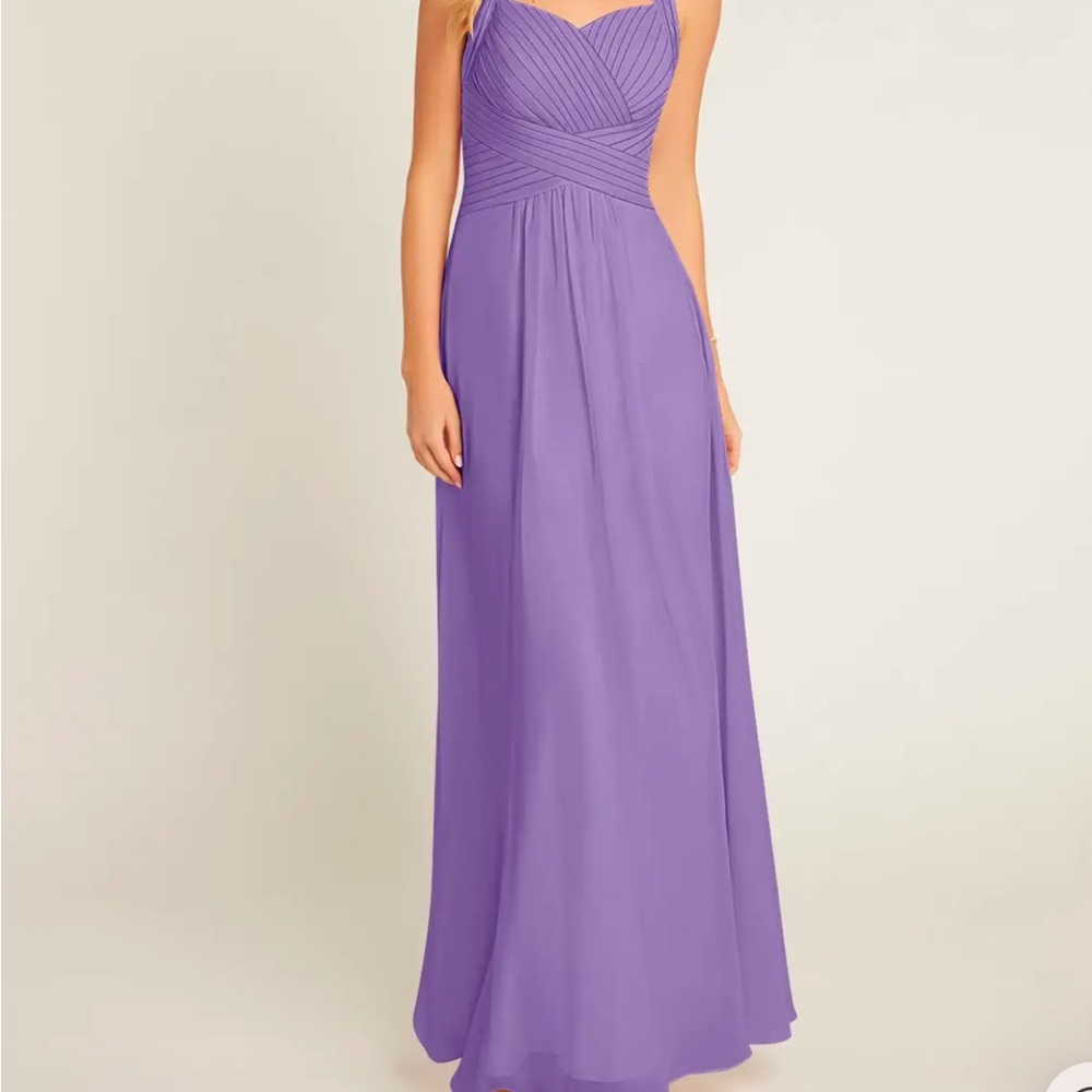 Azazie Claudia Gown in color Tahiti